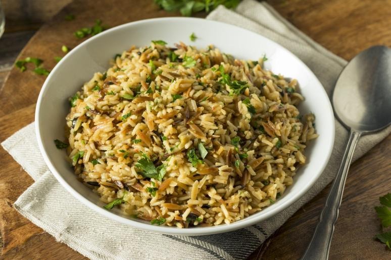 Instant Pot Vegetarian Rice Pilaf