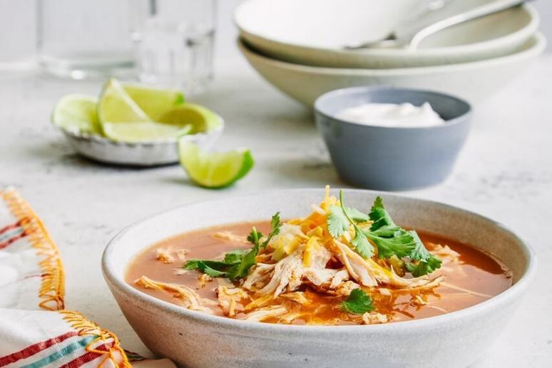 Instant Pot Chicken Tortilla Soup