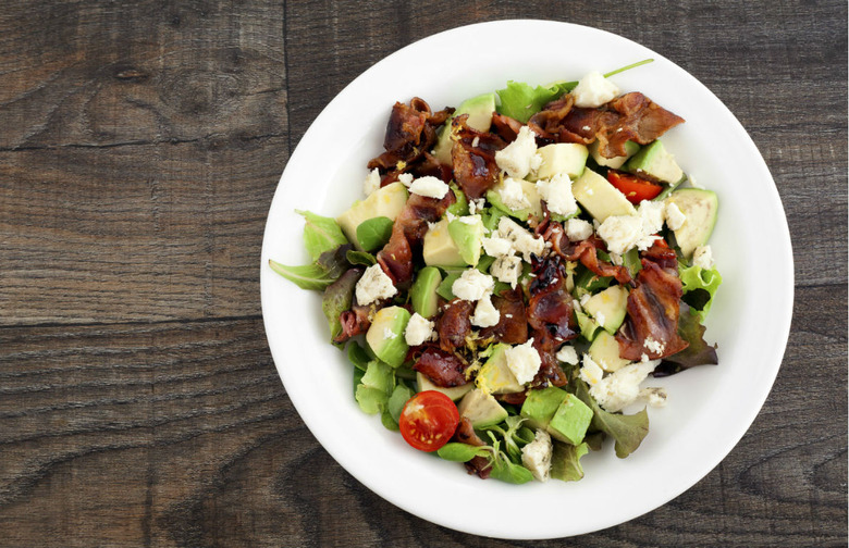 BLT Chopped Salad With Corn, Feta, and Avocado