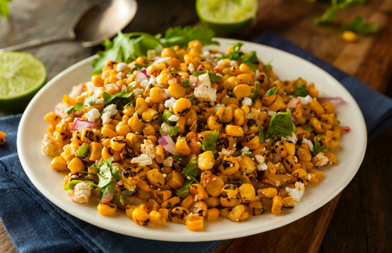 Charred Mexican Corn Salad