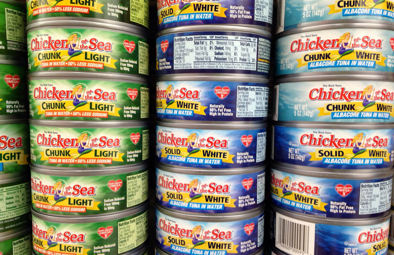 Canned Tuna, Salmon, and Chicken