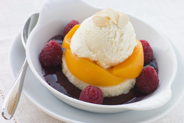 Peach Melba