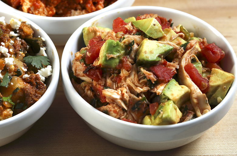 Shredded Chicken With Chipotle and Avocado