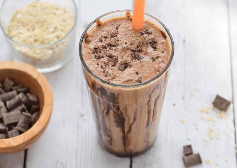 Coffee Banana Oat Smoothie