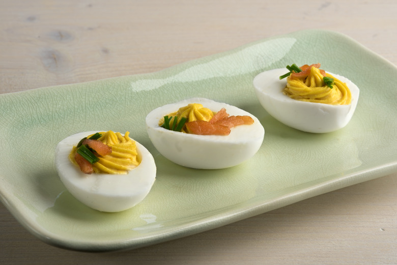 Smoked Salmon Deviled Eggs Recipe