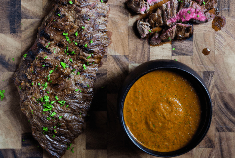 Meat: Grilled Skirt Steak With Chimichurri