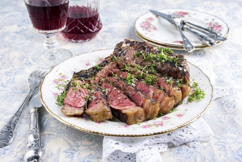 Meat: Veal Chops Braised in Wine