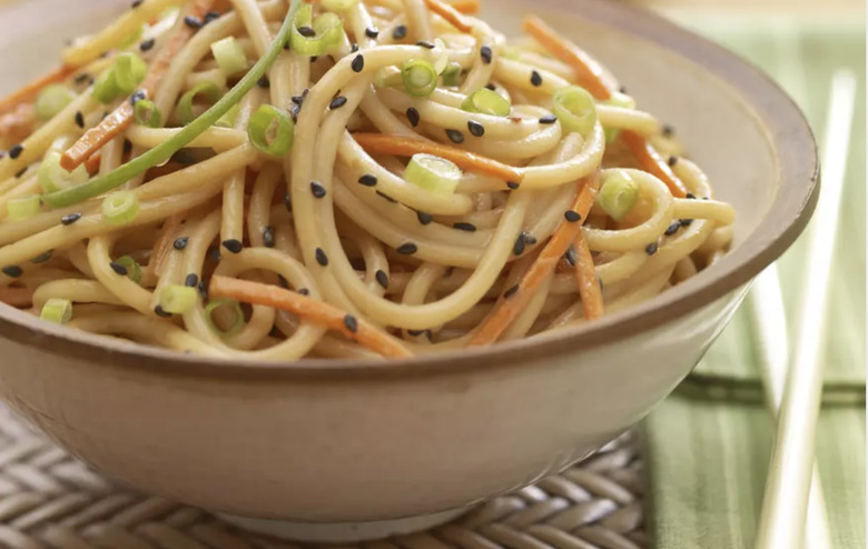 Sesame Peanut Noodle Bowl