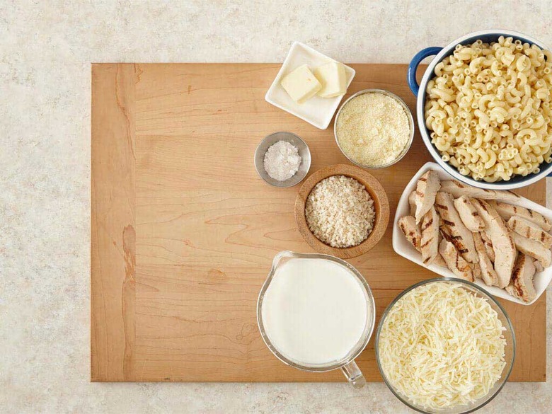 Skillet Chicken Mac and Cheese