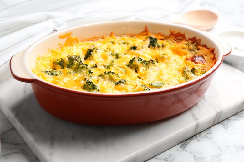 Cheesy Broccoli and Rice Casserole