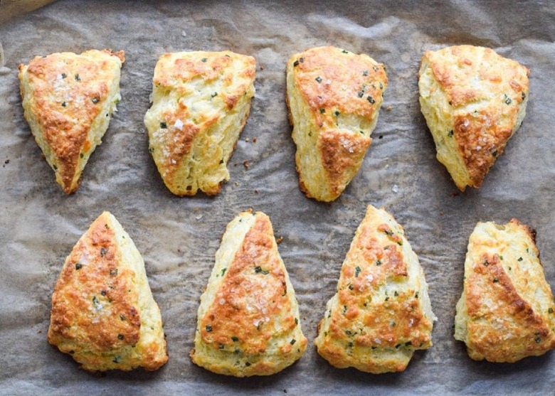 Savory Cheddar Herb Scones