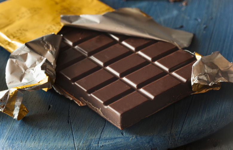 Chocolate has protein and fiber