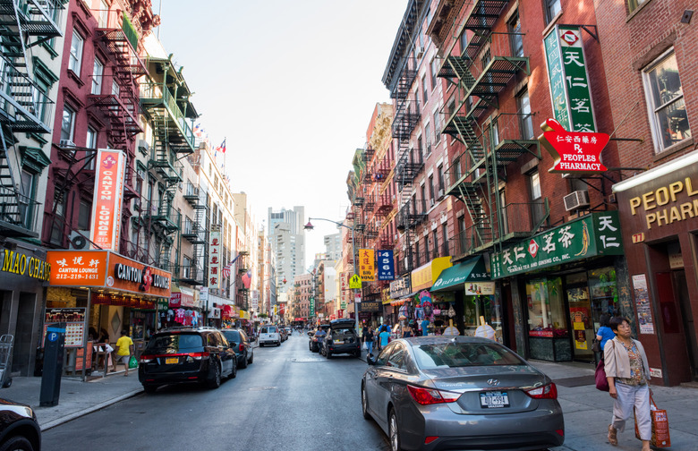 Many Menus Come From New York's Chinatown