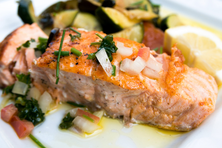 Marinated Salmon 