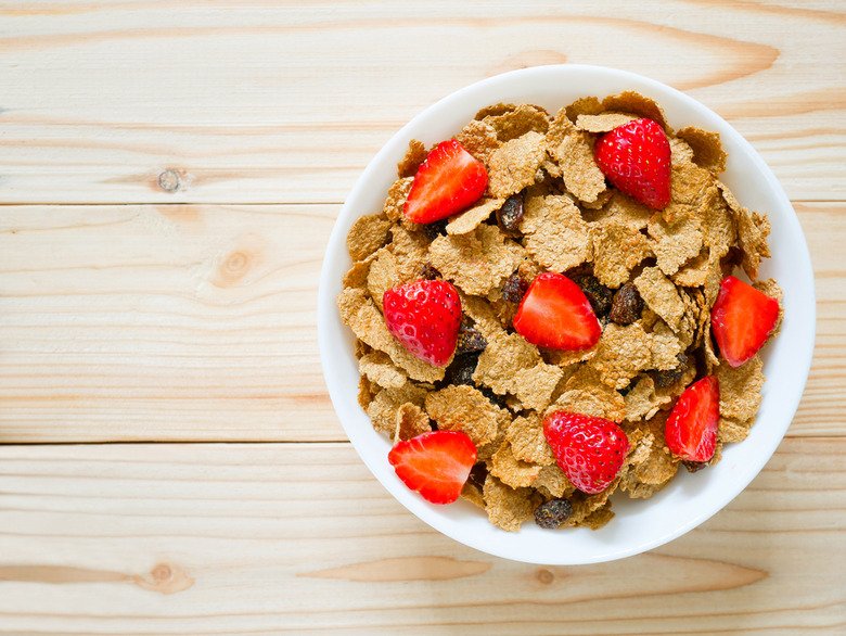 Fortified foods like breakfast cereals