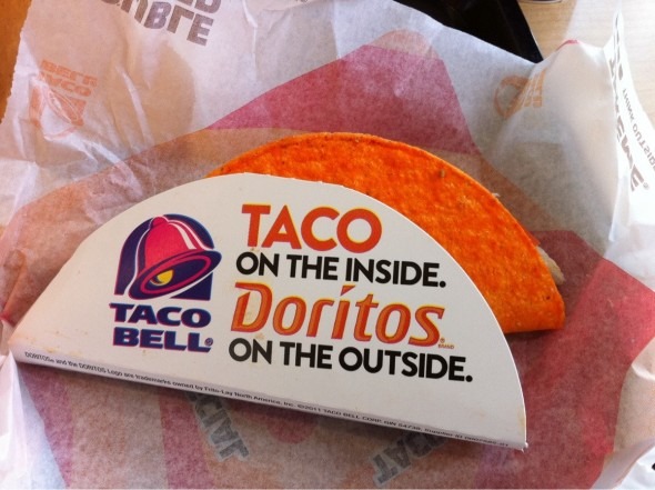 Taco Bell Doritos Locos Tacos