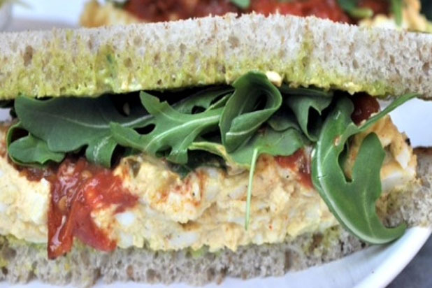 Made Fresh Daily's Deviled Egg Salad Sandwich