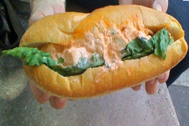 Buffalo Chicken Salad Sandwich at Donna Bell's in New York City