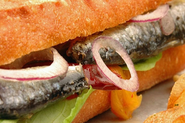 Sardine Sandwich at SandwHich