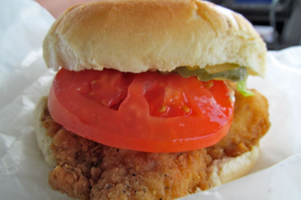 The Chicken Shack's Chicken Sandwich