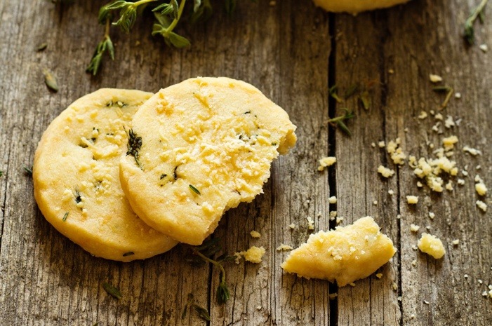 Parmesan Shortbread