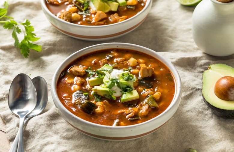 Chicken-Chile Pozole