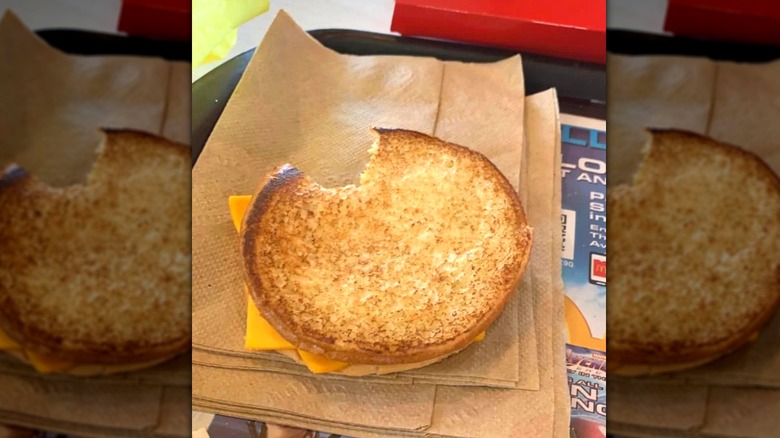 McDonald's grilled cheese