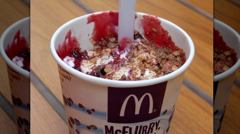 McFlurry with toppings