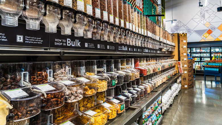 Whole Foods bulk section