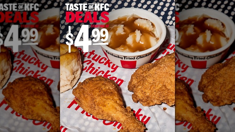 Taste of KFC deal poster