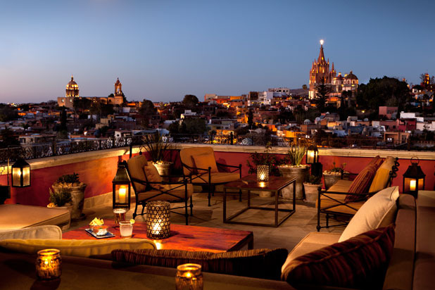 13. Luna Rooftop Tapas Bar at the Rosewood Hotel, San Miguel de Allende