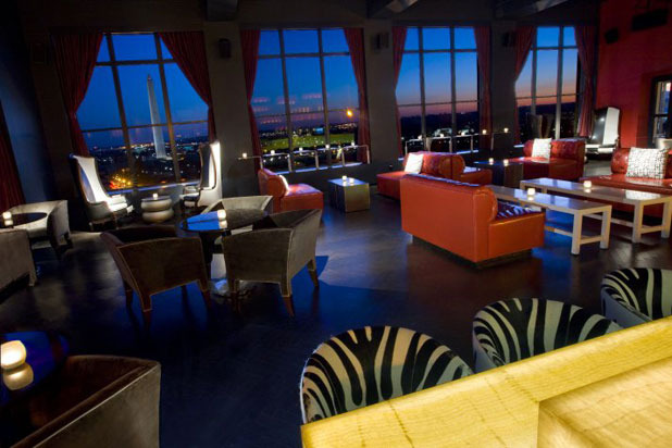 17. P.O.V. Bar and Rooftop Terrace, W Hotel, Washington, D.C.