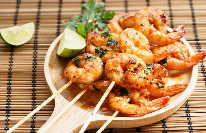 Grilled Shrimp With Miso Butter