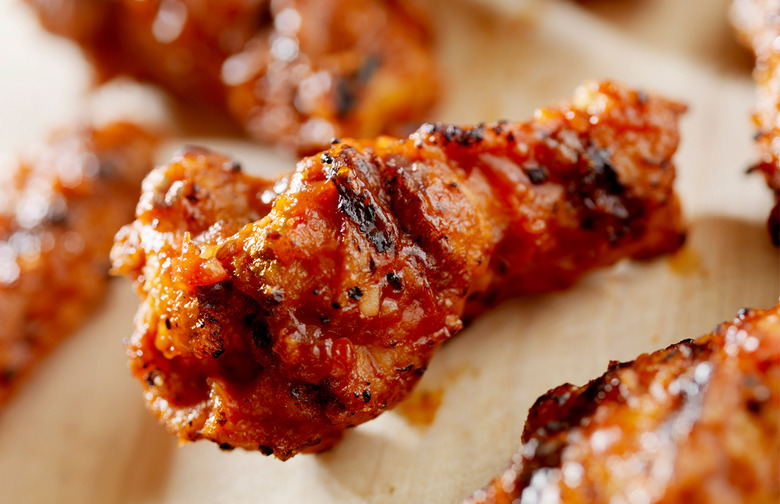 Grilled Beer and Buttermilk Chicken With Sriracha Glaze