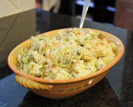 Heart Healthy Potato Salad recipe