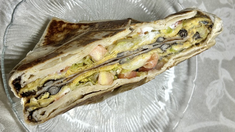 Black Bean Crunchwrap Supreme