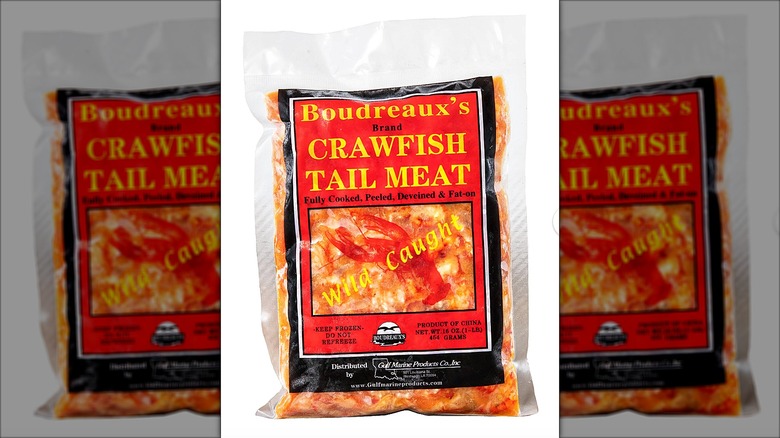 Package of Boudreaux's Crawfish Tail Meat