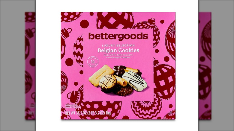 Box of Bettergoods Luxury Selection Belgian Cookies