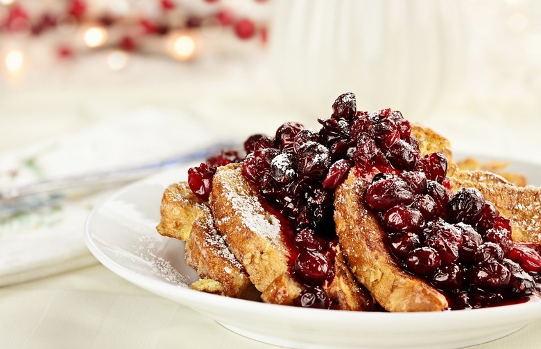 Baked Cranberry French Toast