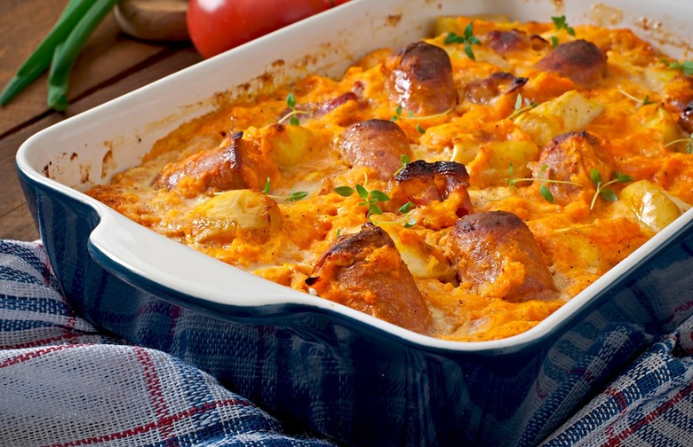 Italian Sausage Rice Casserole