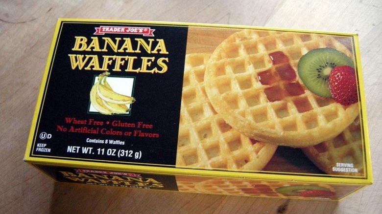 Trader Joe's banana waffles