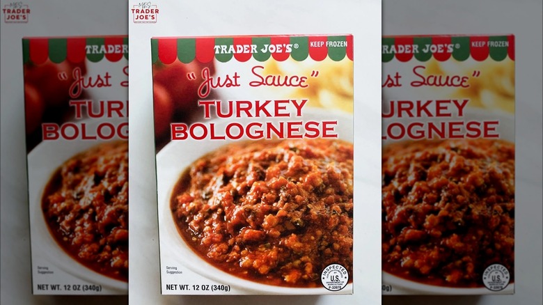 Just Sauce Turkey Bolognese box