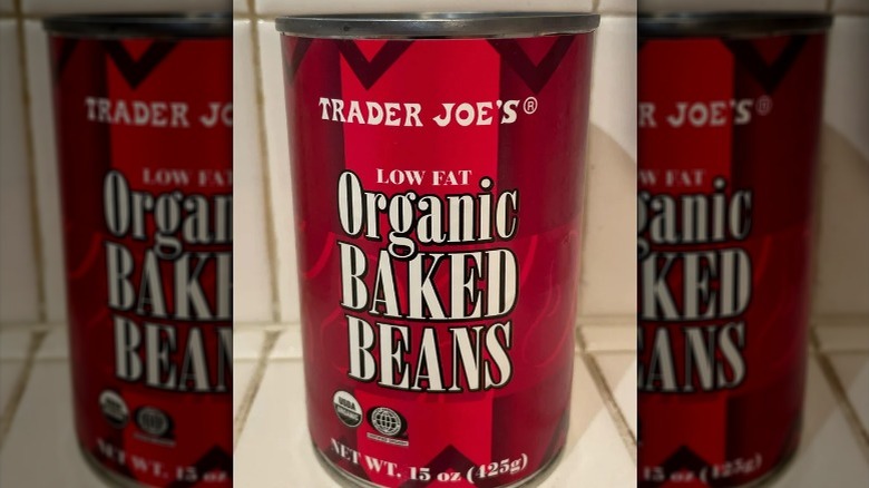 Organic baked beans