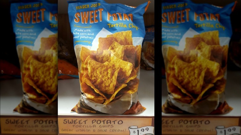 Sweet potato tortilla chips