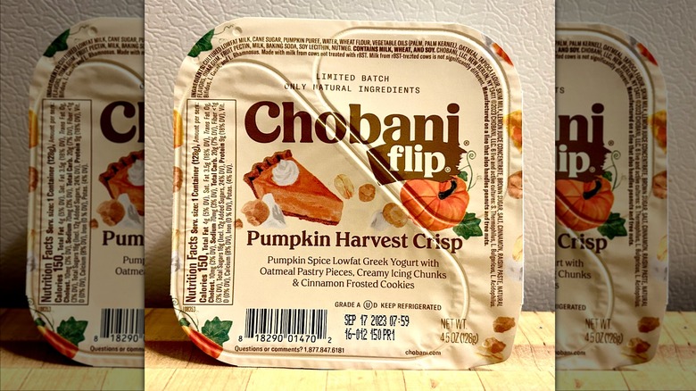 Chobani Flip Pumpkin Harvest Crisp