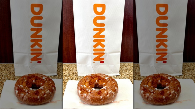 Dunkin' Pumpkin Cake Donut