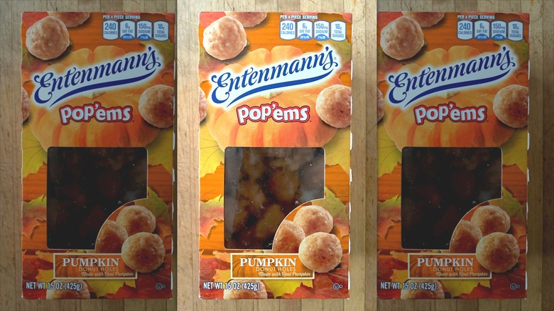 Entenmann's Pop'ems Pumpkin Donut Holes