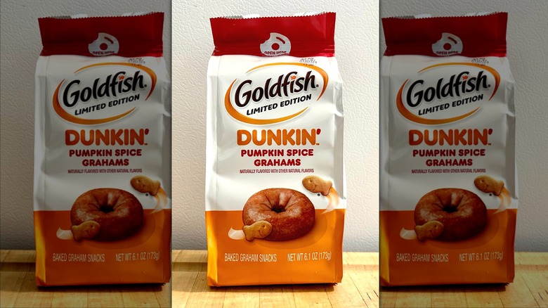 Goldfish Dunkin' Pumpkin Spice Grahams