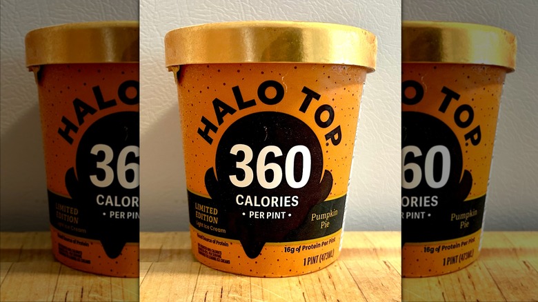 Halo Top Pumpkin Pie