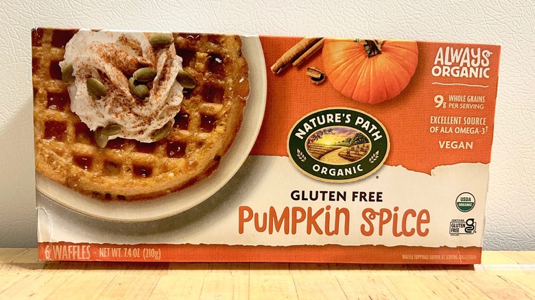 Nature's Path Gluten-Free Pumpkin Waffles